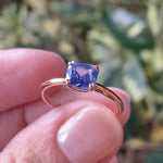 Cornflower Sapphire Ring