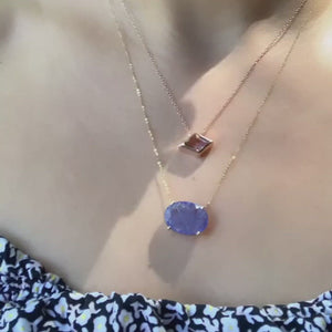 
            
                Load and play video in Gallery viewer, Tanzanite Gold Necklace
            
        