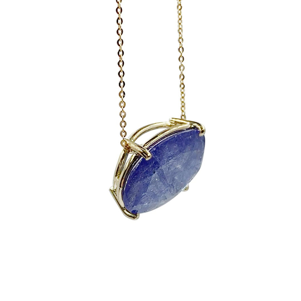 Tanzanite Gold Necklace
