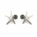Star Gloss Rutilated Quartz Earrings - DANIMOSE